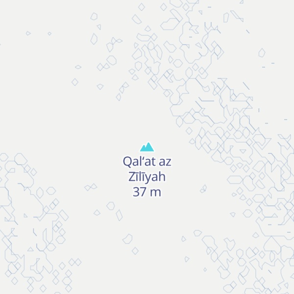 Map of Qal‘at az Zīlīyah