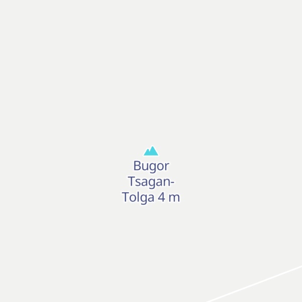 Map of Bugor Tsagan-Tolga