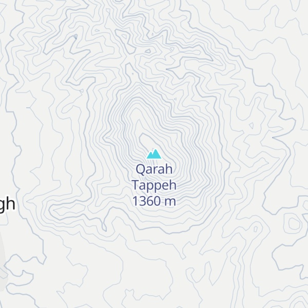 Map of Qarah Tappeh