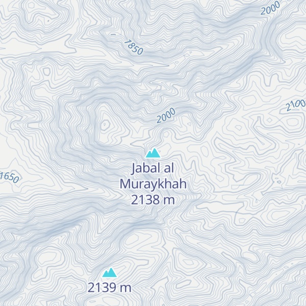 Map of Jabal al Muraykhah