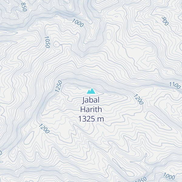 Map of Jabal Harith