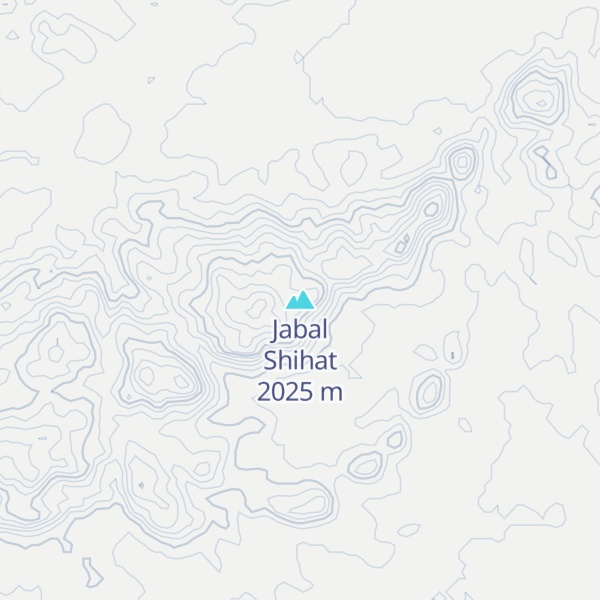 Map of Jabal Shihat