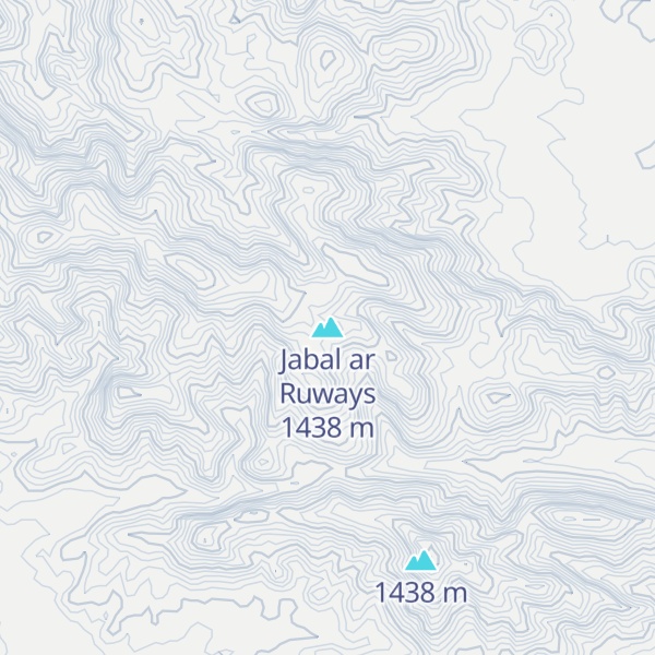 Map of Jabal ar Ruways