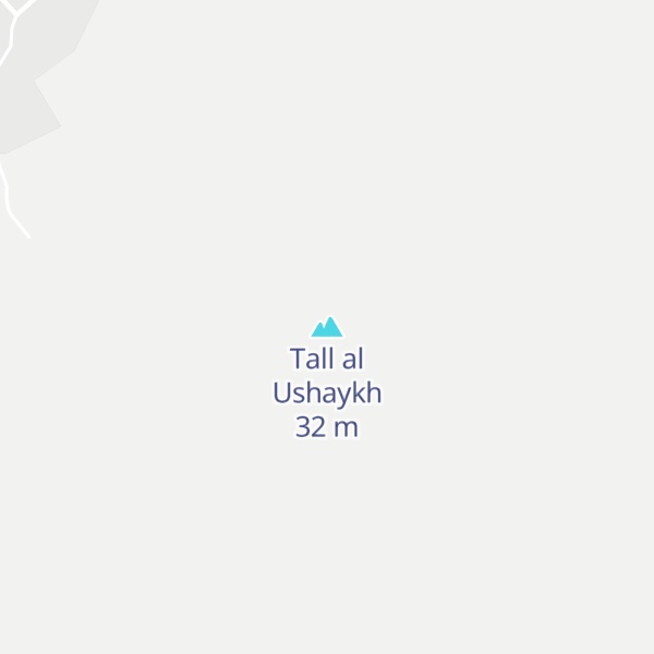 Map of Tall al Ushaykh