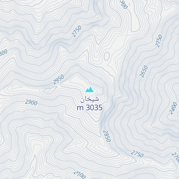 Map of شیخان