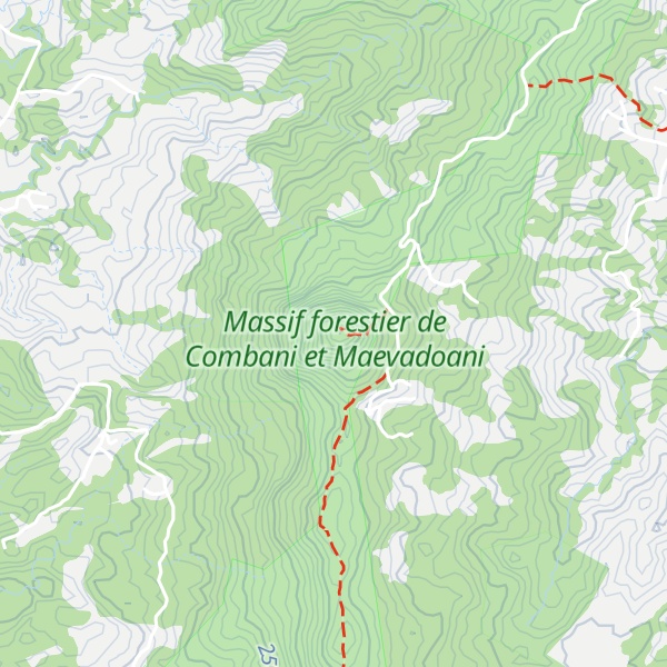 Map of Mont Combani