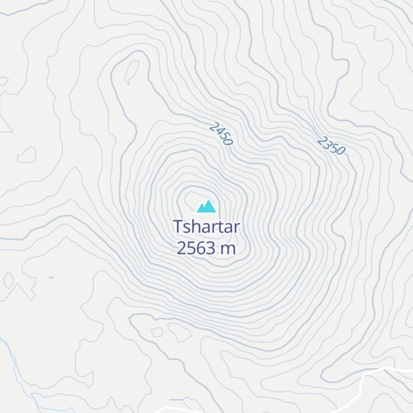 Map of Tshartar