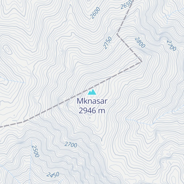 Map of Mknasar