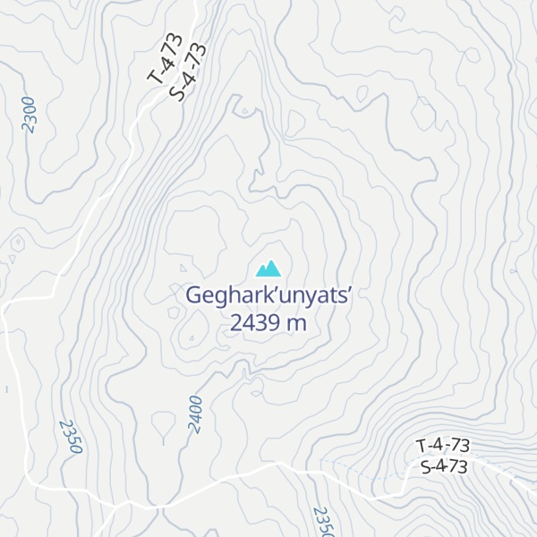 Map of Geghark’unyats’