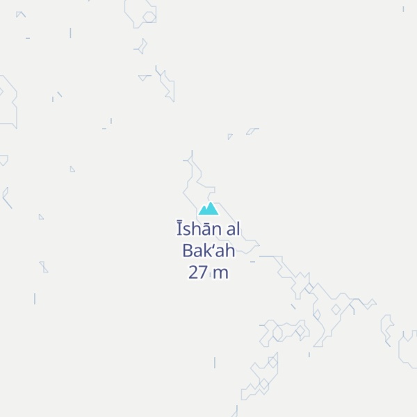 Map of Īshān al Bak‘ah