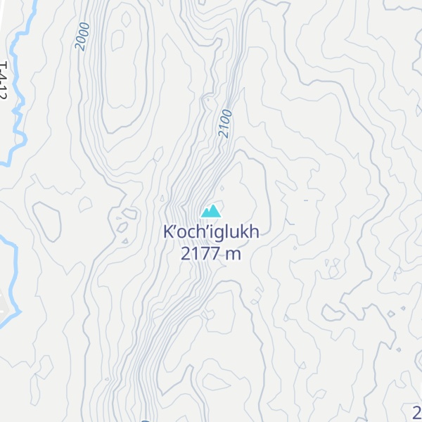 Map of K’och’iglukh