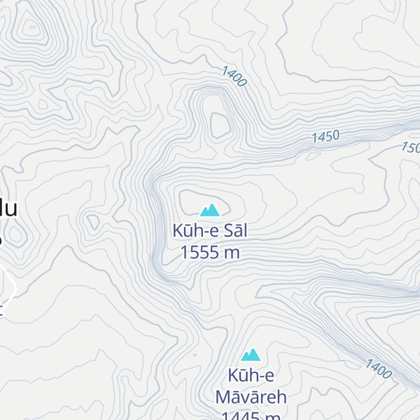 Map of Kūh-e Sāl