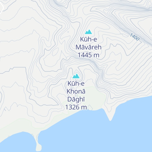 Map of Kūh-e Khonā Dāghī
