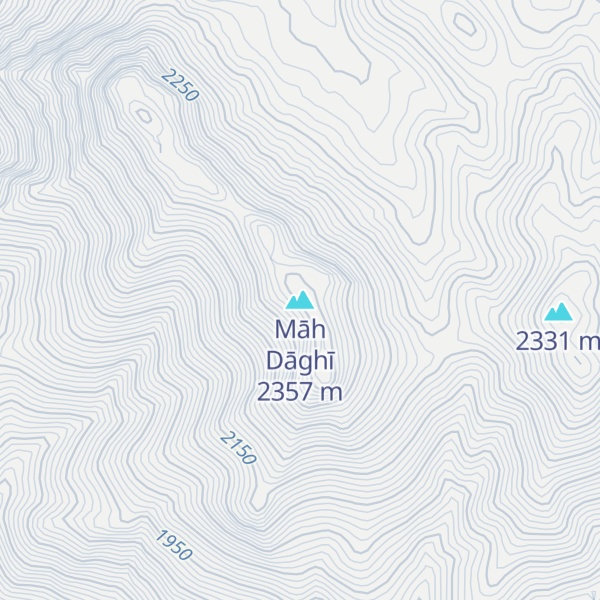 Map of Māh Dāghī