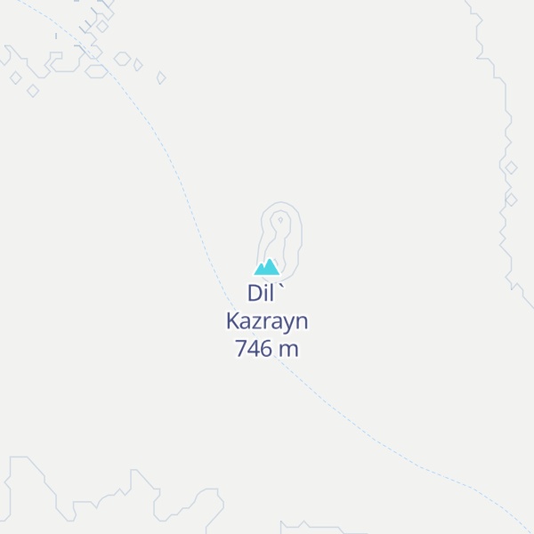 Map of Dil` Kazrayn