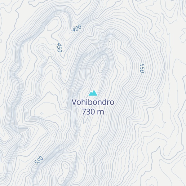 Map of Vohibondro