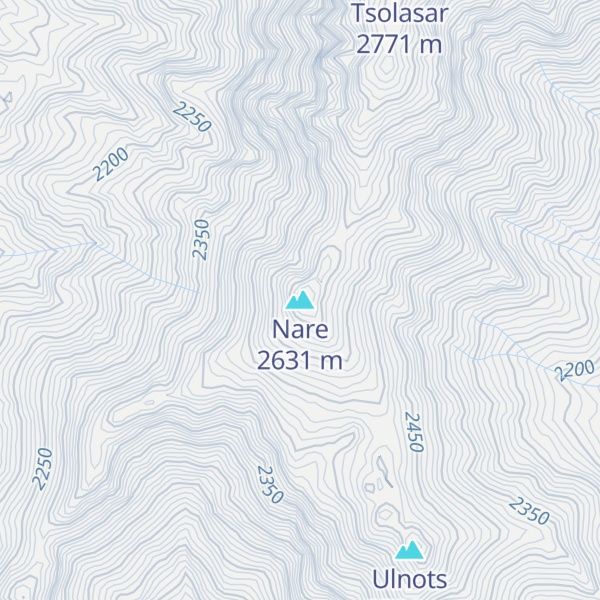 Map of Nare