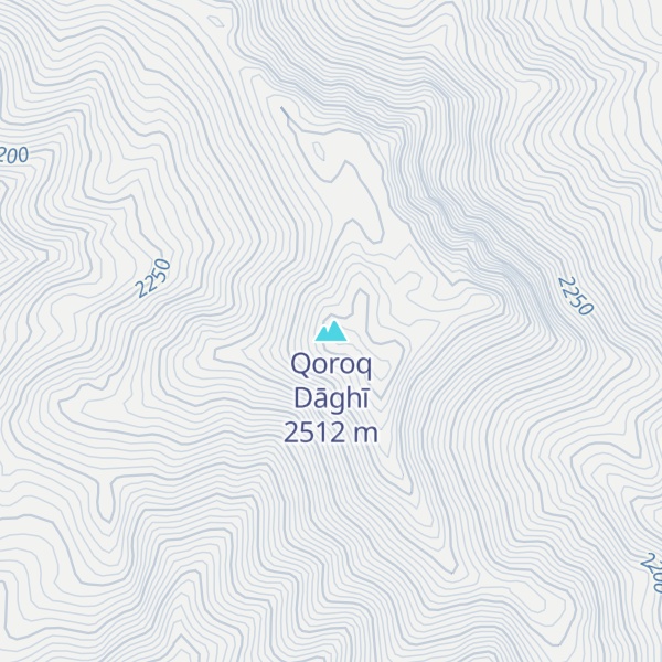 Map of Qoroq Dāghī