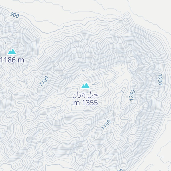 Map of جبل بتران