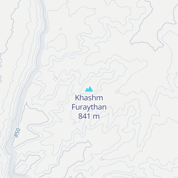 Map of Khashm Furaythan