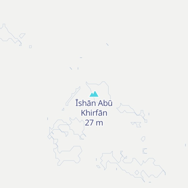 Map of Īshān Abū Khirfān