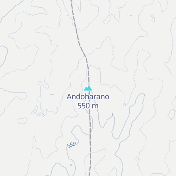 Map of Andoharano