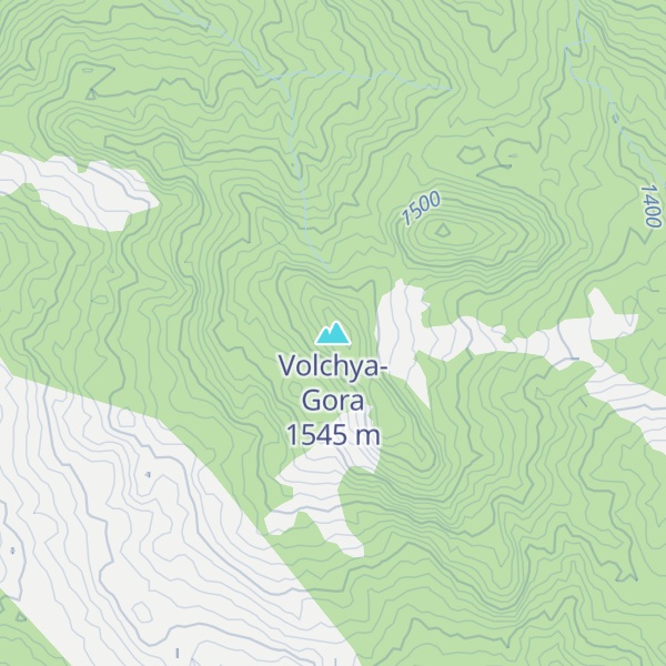 Map of Volchya-Gora
