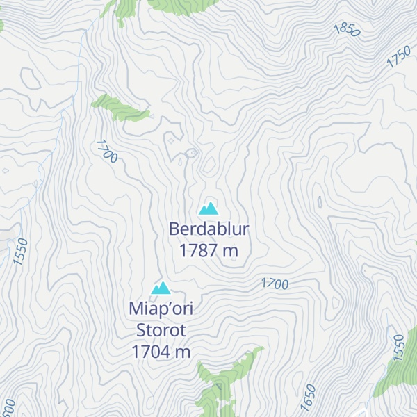 Map of Berdablur