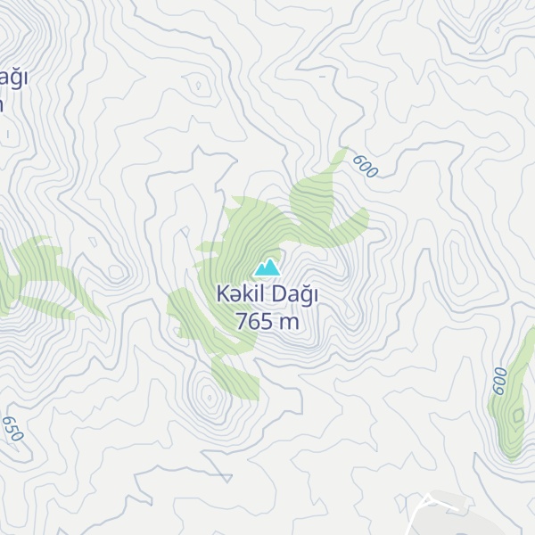 Map of Kəkil Dağı