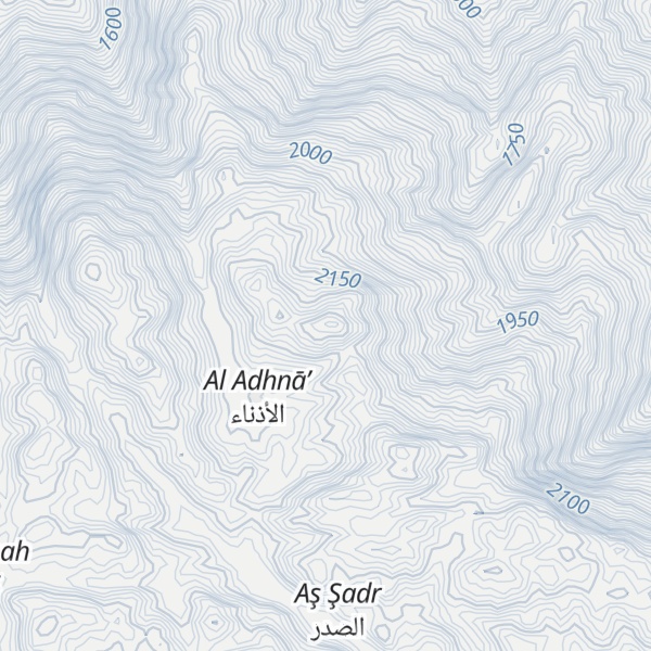 Map of Jabal az Zibyah