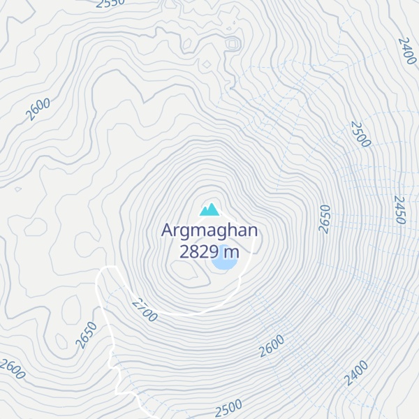 Map of Argmaghan