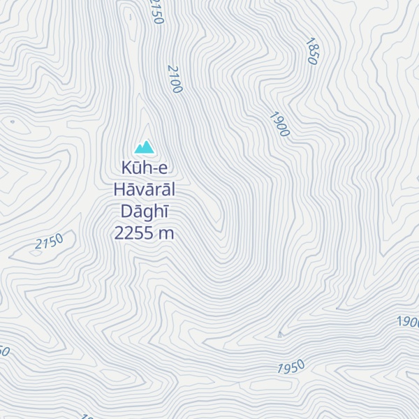 Map of Kūh-e Nīvā Darreh