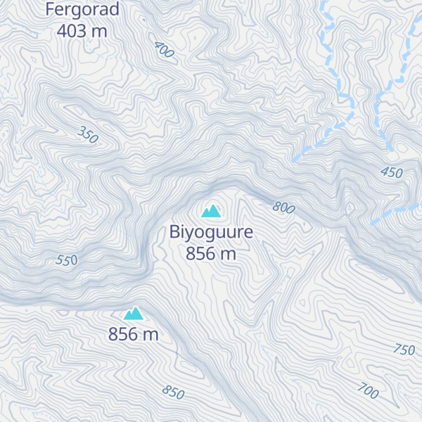 Map of Biyoguure