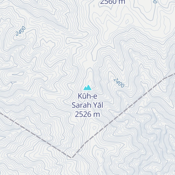 Map of Kūh-e Sarah Yāl