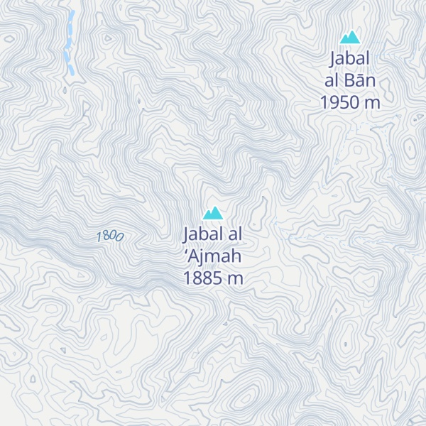 Map of Jabal al ‘Ajmah