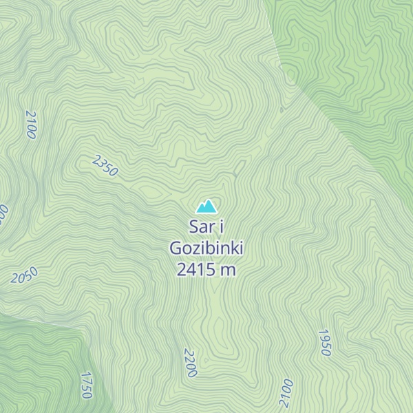 Map of Sar i Gozibinki