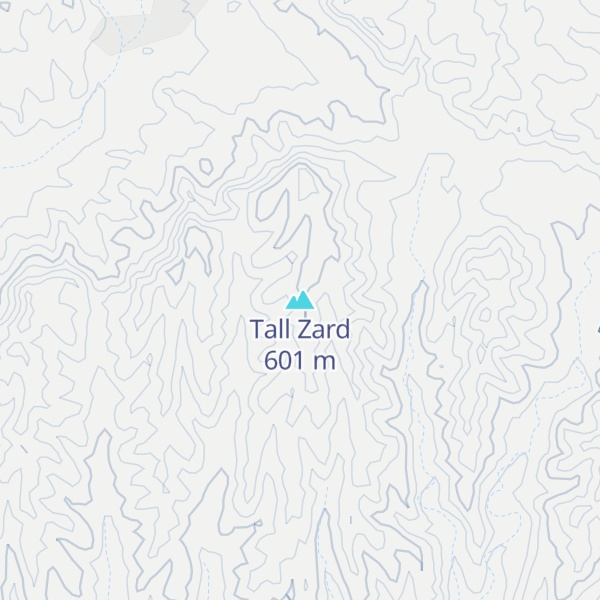 Map of Tall Zard