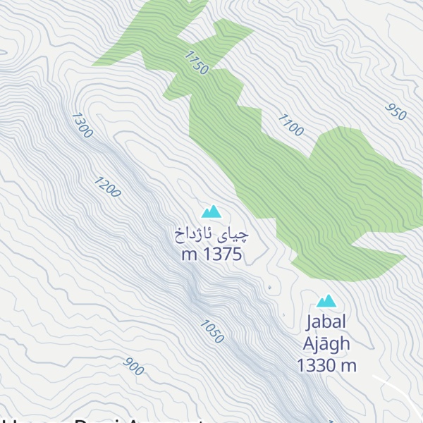 Map of چیای ئاژداخ