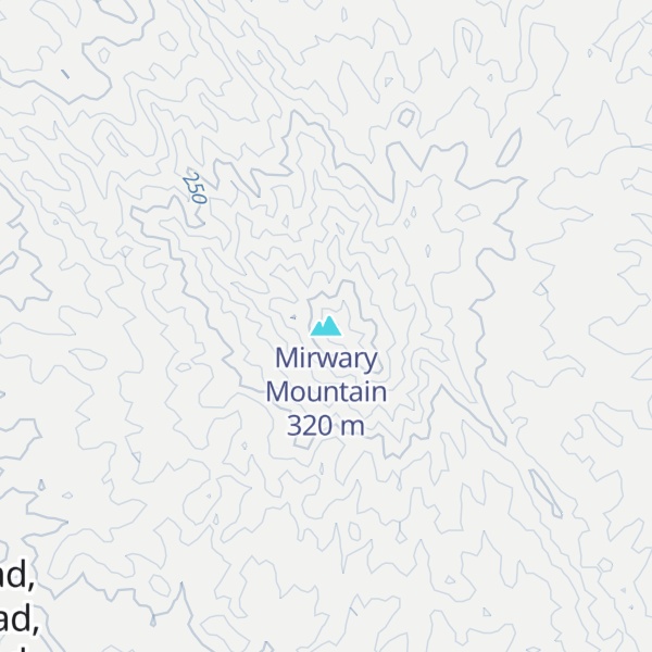 Map of Mirwary Mountain