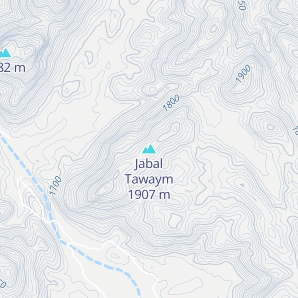 Map of Jabal Tawaym