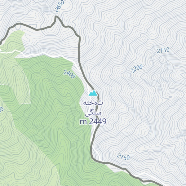 Map of تەخته سنگی