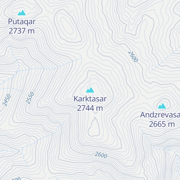 Map of Karktasar