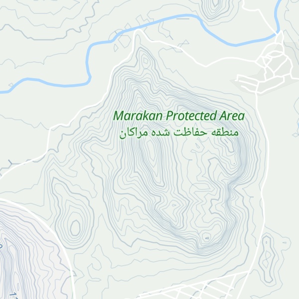 Map of Kūh-e Ḩammām Dāgh