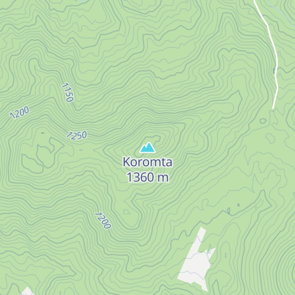 Map of Koromta