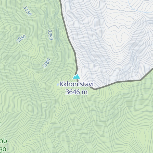 Map of Kkhonistavi