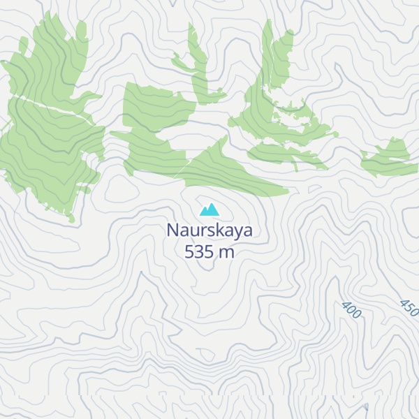 Map of Naurskaya