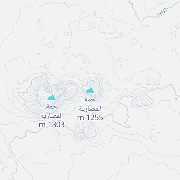 Map of حمة المصارية