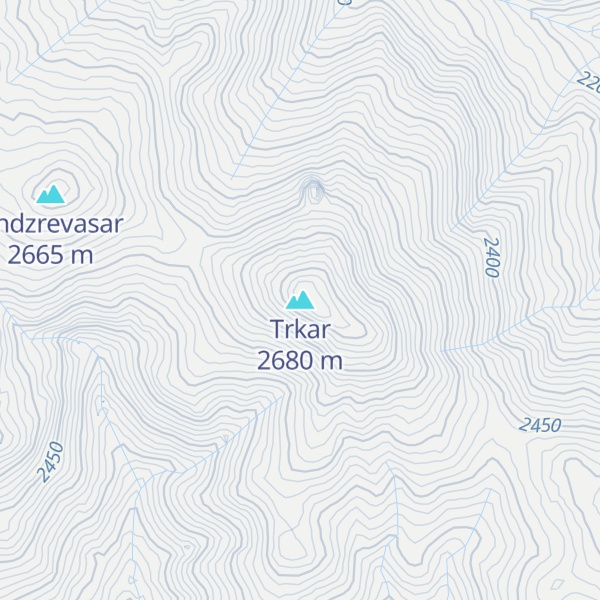 Map of Trkar