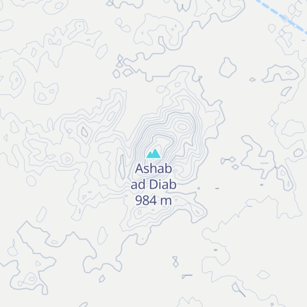 Map of Ashab ad Diab