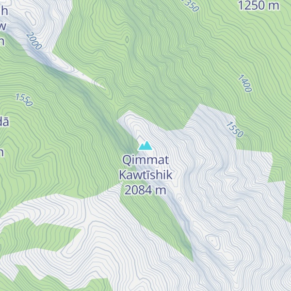 Map of Qimmat Kawtīshik